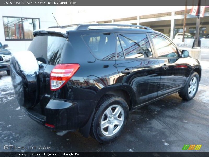 Black / Sand Beige 2010 Toyota RAV4 I4 4WD