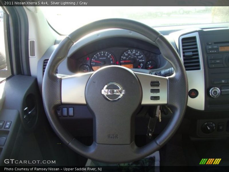 Silver Lightning / Gray 2011 Nissan Xterra S 4x4
