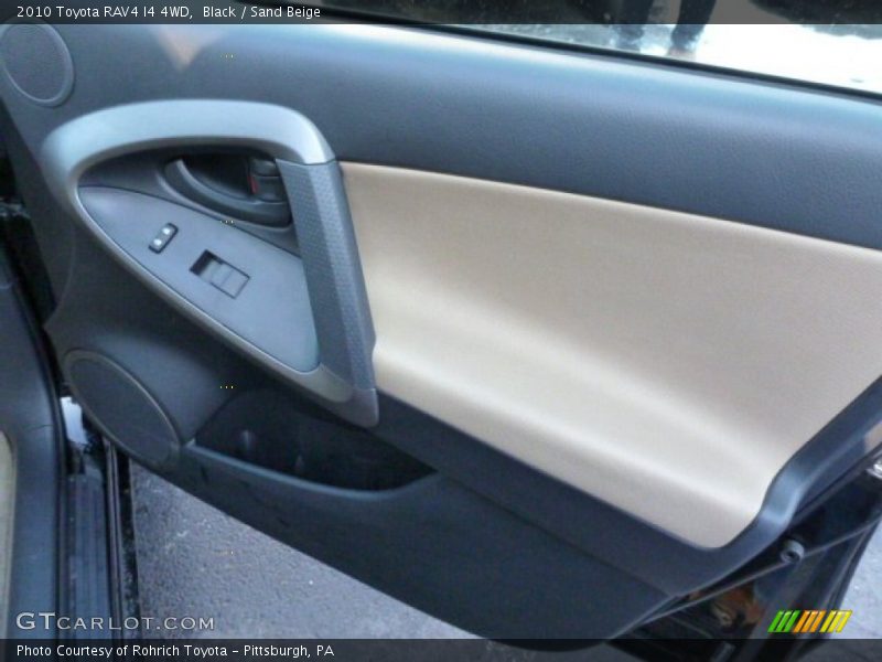 Black / Sand Beige 2010 Toyota RAV4 I4 4WD
