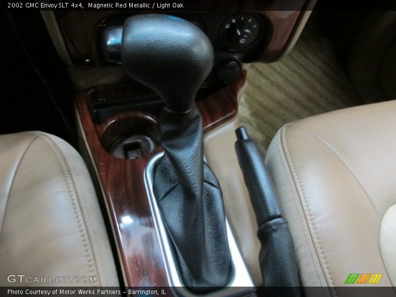 Magnetic Red Metallic / Light Oak 2002 GMC Envoy SLT 4x4