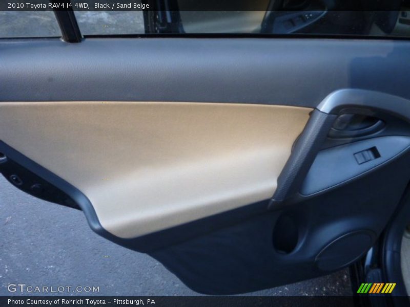 Black / Sand Beige 2010 Toyota RAV4 I4 4WD