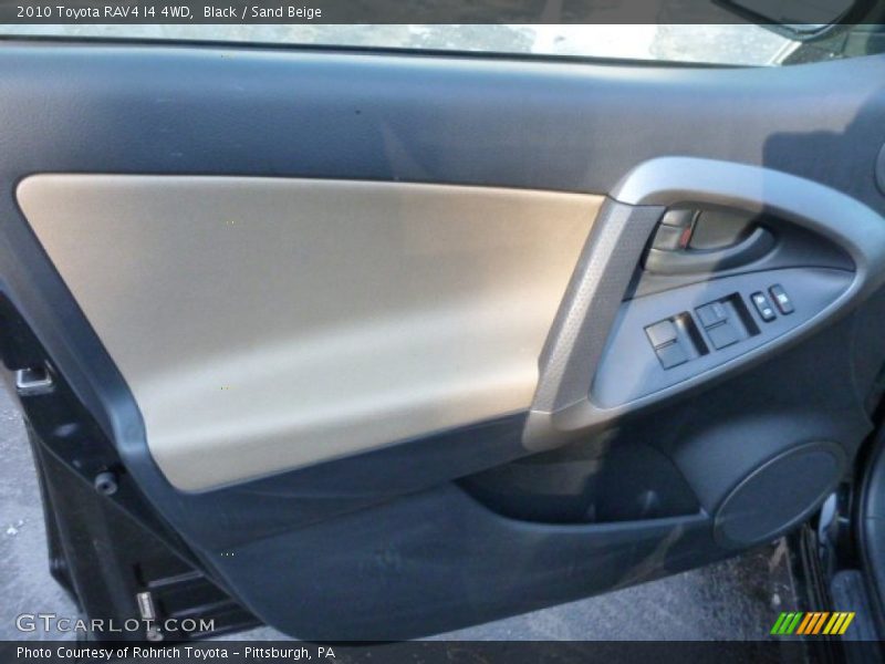 Black / Sand Beige 2010 Toyota RAV4 I4 4WD