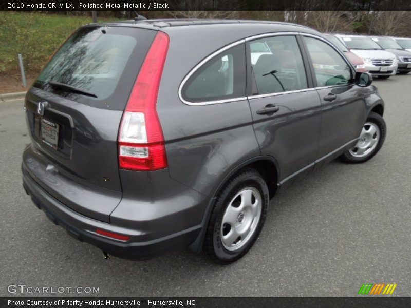 Polished Metal Metallic / Black 2010 Honda CR-V LX