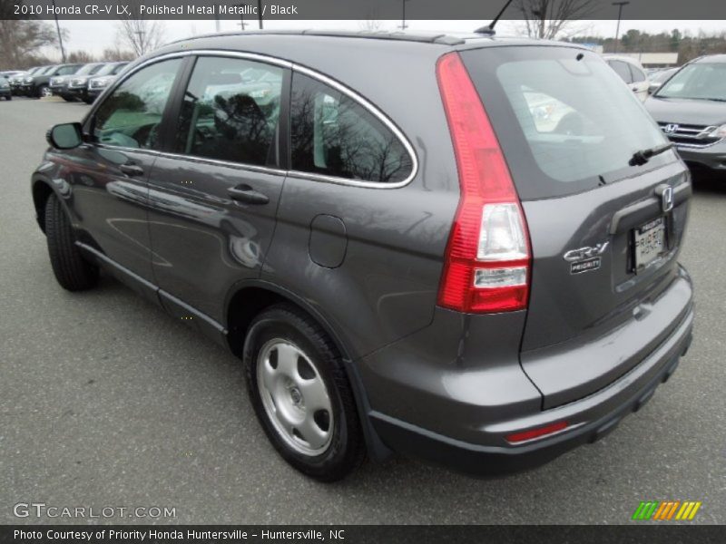 Polished Metal Metallic / Black 2010 Honda CR-V LX