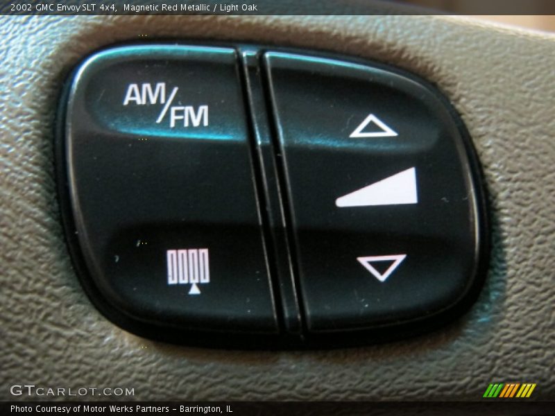Magnetic Red Metallic / Light Oak 2002 GMC Envoy SLT 4x4