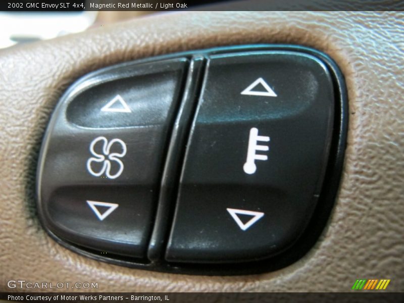 Magnetic Red Metallic / Light Oak 2002 GMC Envoy SLT 4x4