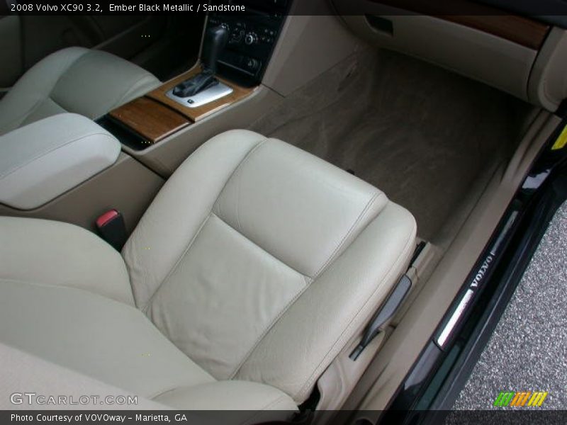 Ember Black Metallic / Sandstone 2008 Volvo XC90 3.2