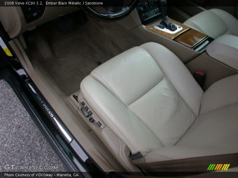 Ember Black Metallic / Sandstone 2008 Volvo XC90 3.2