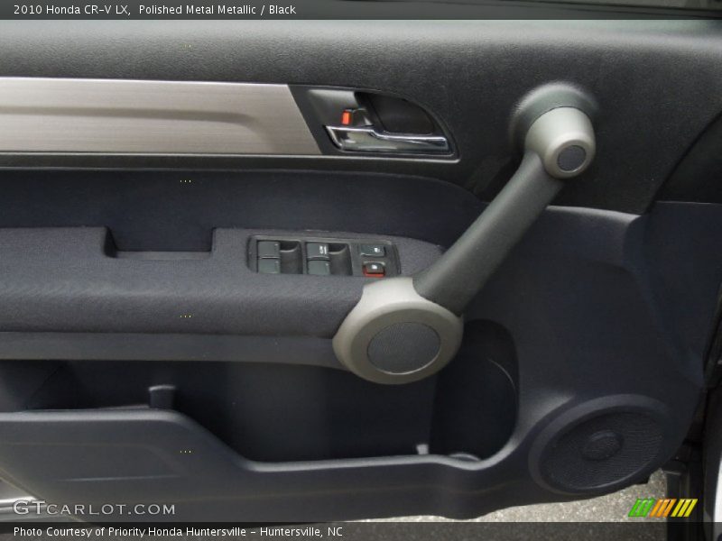 Polished Metal Metallic / Black 2010 Honda CR-V LX