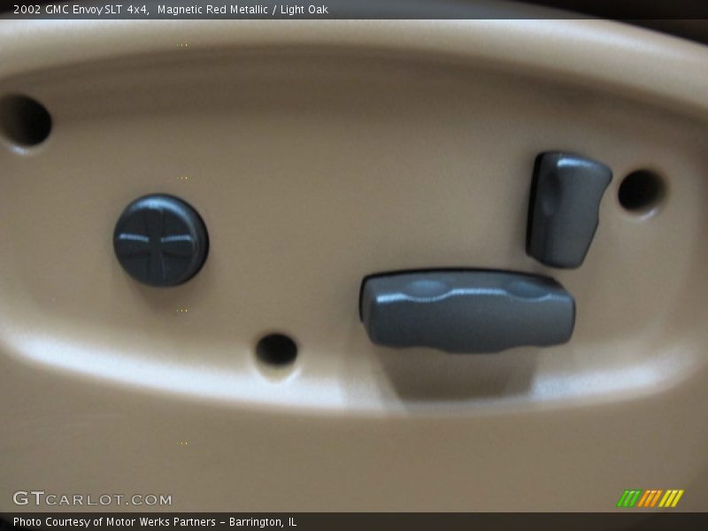 Magnetic Red Metallic / Light Oak 2002 GMC Envoy SLT 4x4