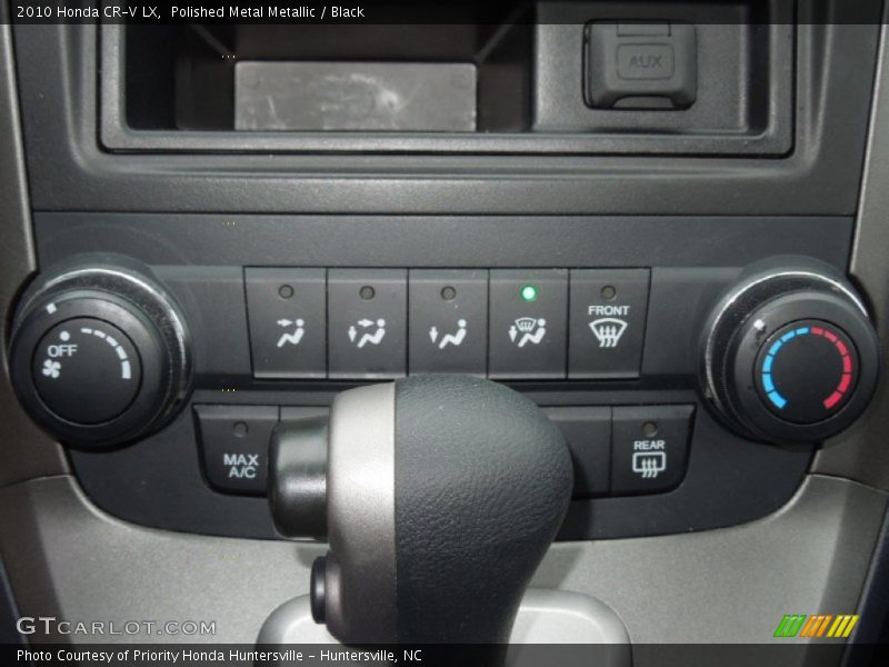 Polished Metal Metallic / Black 2010 Honda CR-V LX