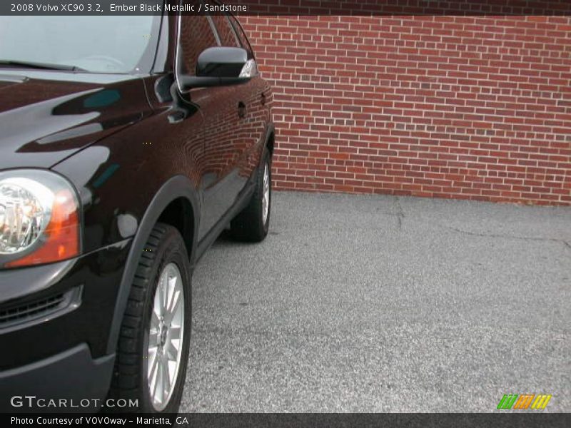 Ember Black Metallic / Sandstone 2008 Volvo XC90 3.2