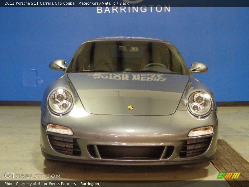 Meteor Grey Metallic / Black 2012 Porsche 911 Carrera GTS Coupe