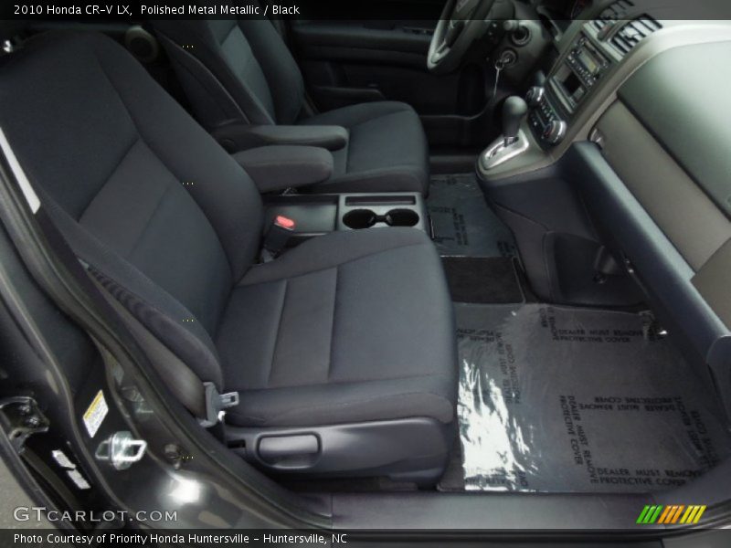 Polished Metal Metallic / Black 2010 Honda CR-V LX