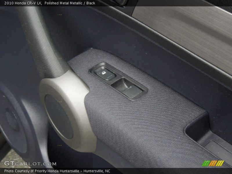 Polished Metal Metallic / Black 2010 Honda CR-V LX