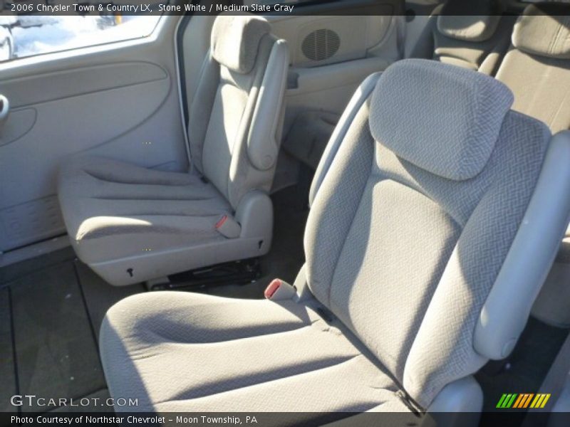 Stone White / Medium Slate Gray 2006 Chrysler Town & Country LX