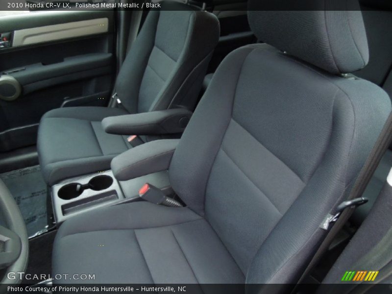 Polished Metal Metallic / Black 2010 Honda CR-V LX