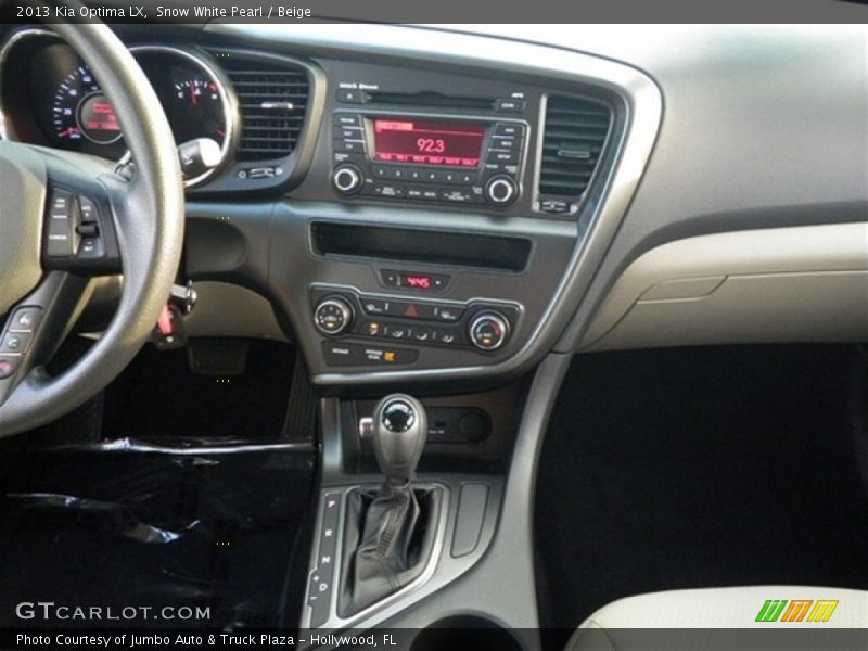 Snow White Pearl / Beige 2013 Kia Optima LX