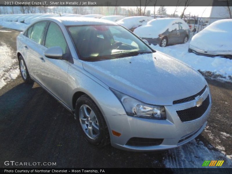 Silver Ice Metallic / Jet Black 2013 Chevrolet Cruze LT