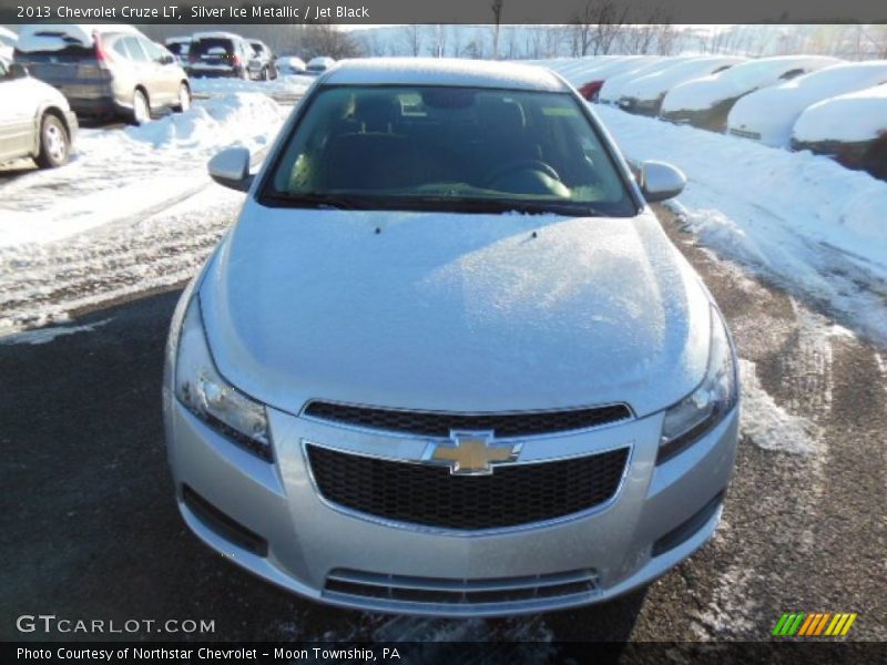 Silver Ice Metallic / Jet Black 2013 Chevrolet Cruze LT