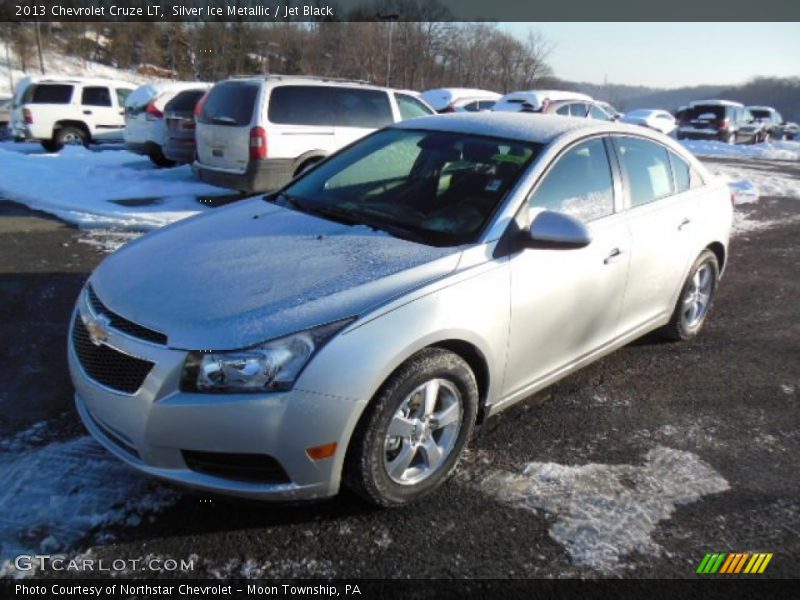Silver Ice Metallic / Jet Black 2013 Chevrolet Cruze LT
