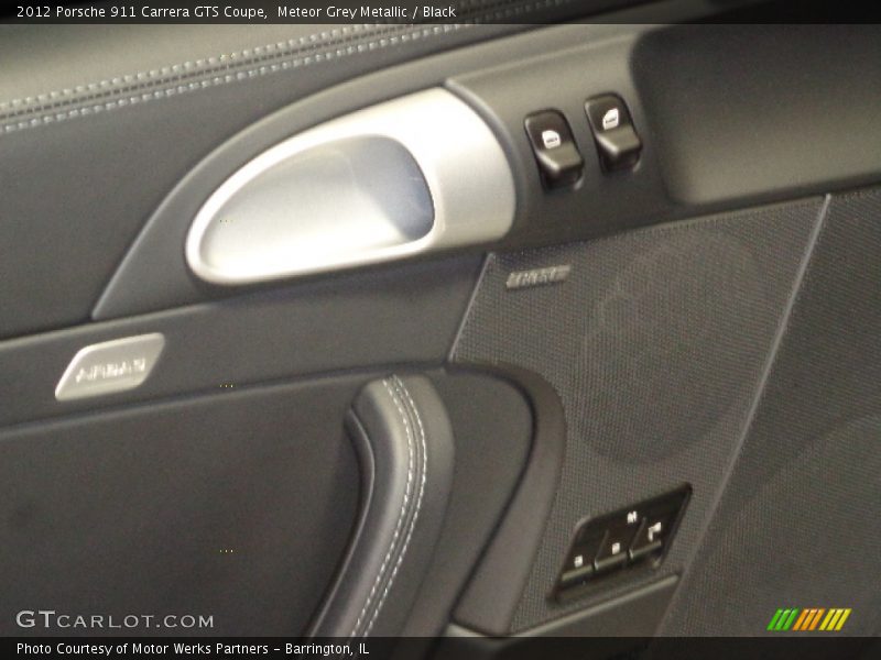 Meteor Grey Metallic / Black 2012 Porsche 911 Carrera GTS Coupe
