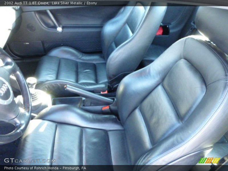 Front Seat of 2002 TT 1.8T Coupe