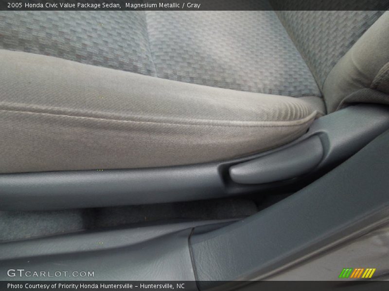 Magnesium Metallic / Gray 2005 Honda Civic Value Package Sedan