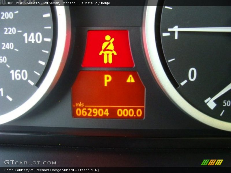 Monaco Blue Metallic / Beige 2006 BMW 5 Series 525xi Sedan