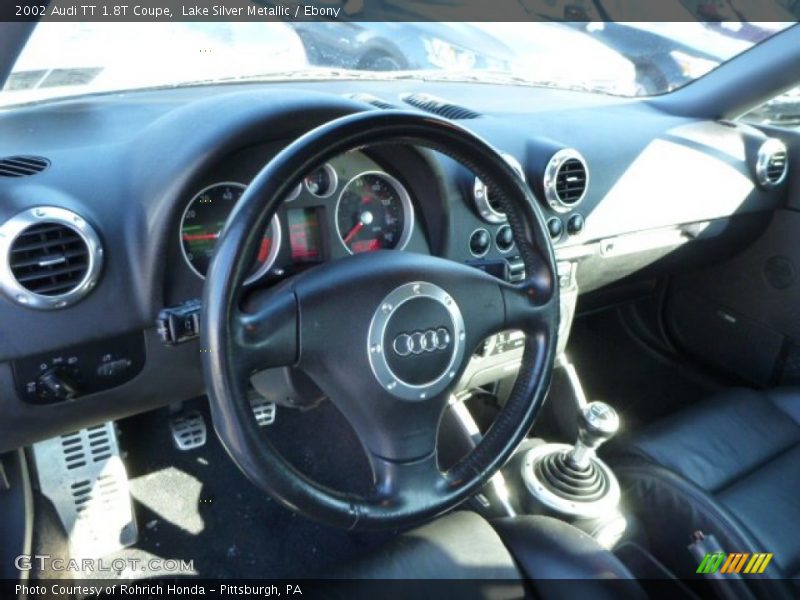 Dashboard of 2002 TT 1.8T Coupe