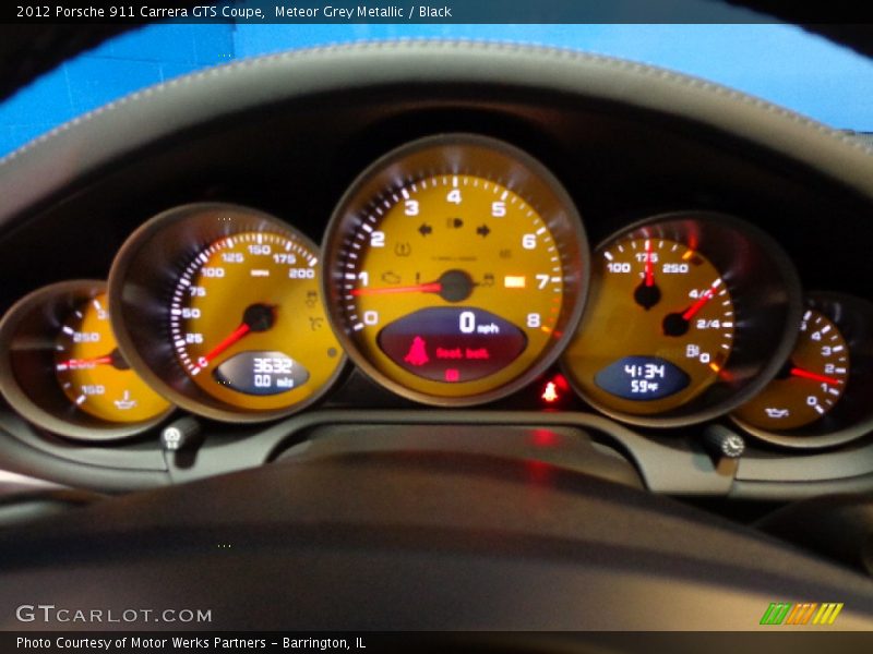  2012 911 Carrera GTS Coupe Carrera GTS Coupe Gauges