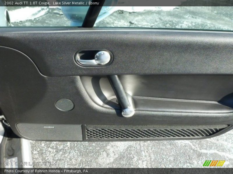 Lake Silver Metallic / Ebony 2002 Audi TT 1.8T Coupe