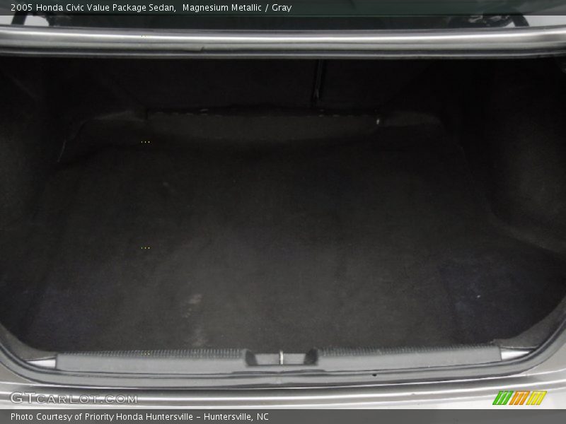 Magnesium Metallic / Gray 2005 Honda Civic Value Package Sedan