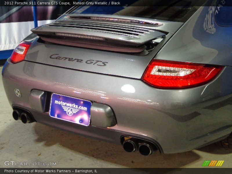 Meteor Grey Metallic / Black 2012 Porsche 911 Carrera GTS Coupe