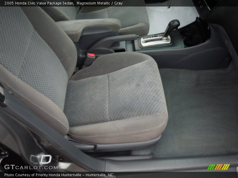 Magnesium Metallic / Gray 2005 Honda Civic Value Package Sedan