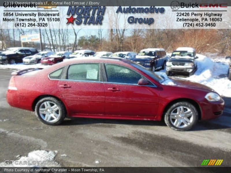 Crystal Red Tintcoat / Ebony 2013 Chevrolet Impala LT