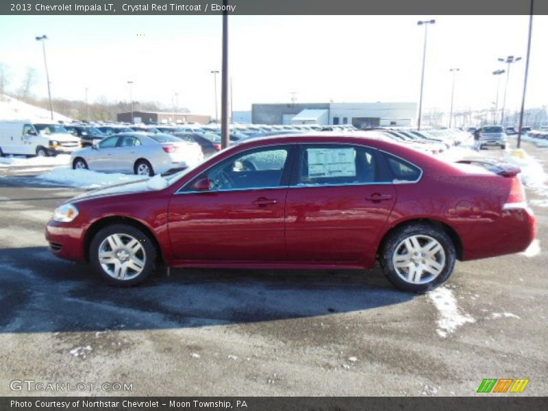 Crystal Red Tintcoat / Ebony 2013 Chevrolet Impala LT