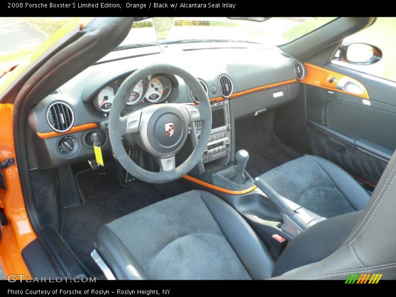 Orange / Black w/ Alcantara Seat Inlay 2008 Porsche Boxster S Limited Edition