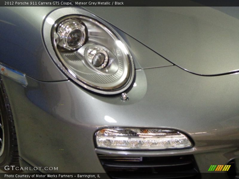 Meteor Grey Metallic / Black 2012 Porsche 911 Carrera GTS Coupe