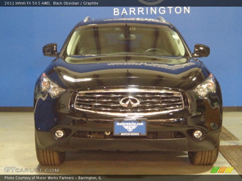 Black Obsidian / Graphite 2011 Infiniti FX 50 S AWD