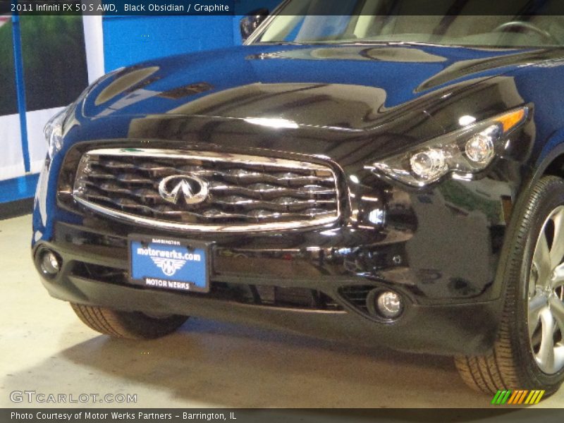 Black Obsidian / Graphite 2011 Infiniti FX 50 S AWD