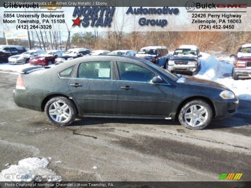 Ashen Gray Metallic / Ebony 2013 Chevrolet Impala LT
