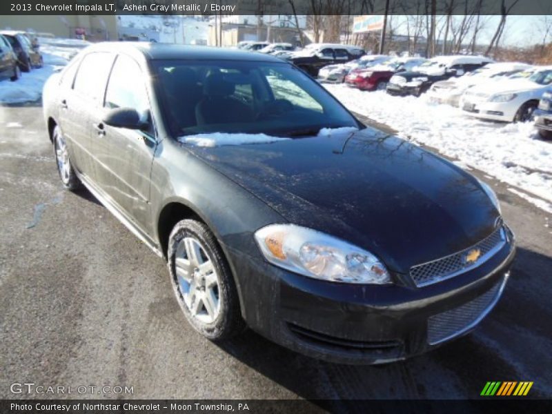 Ashen Gray Metallic / Ebony 2013 Chevrolet Impala LT