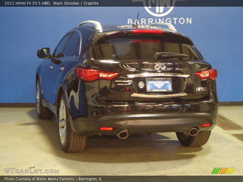 Black Obsidian / Graphite 2011 Infiniti FX 50 S AWD