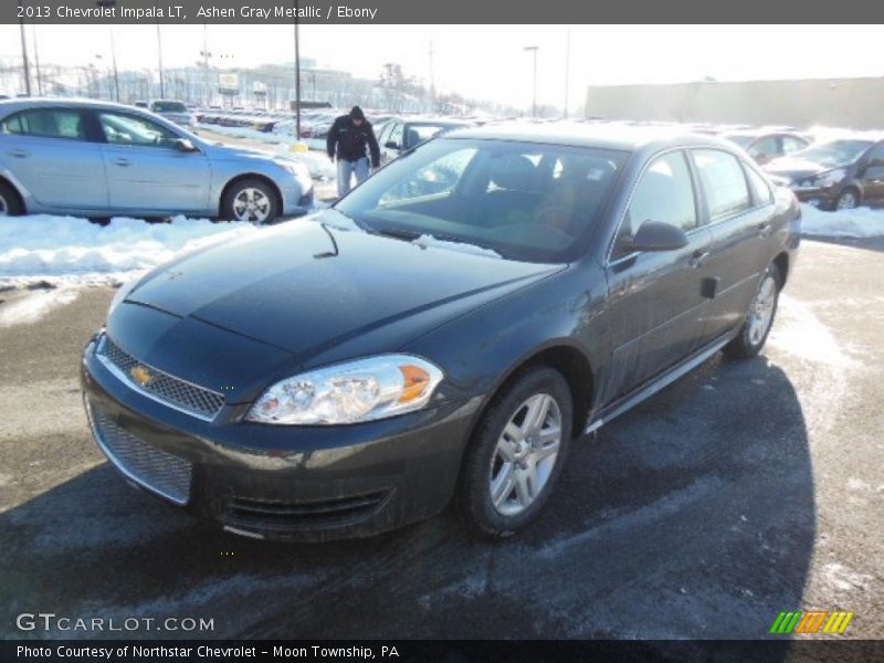 Ashen Gray Metallic / Ebony 2013 Chevrolet Impala LT