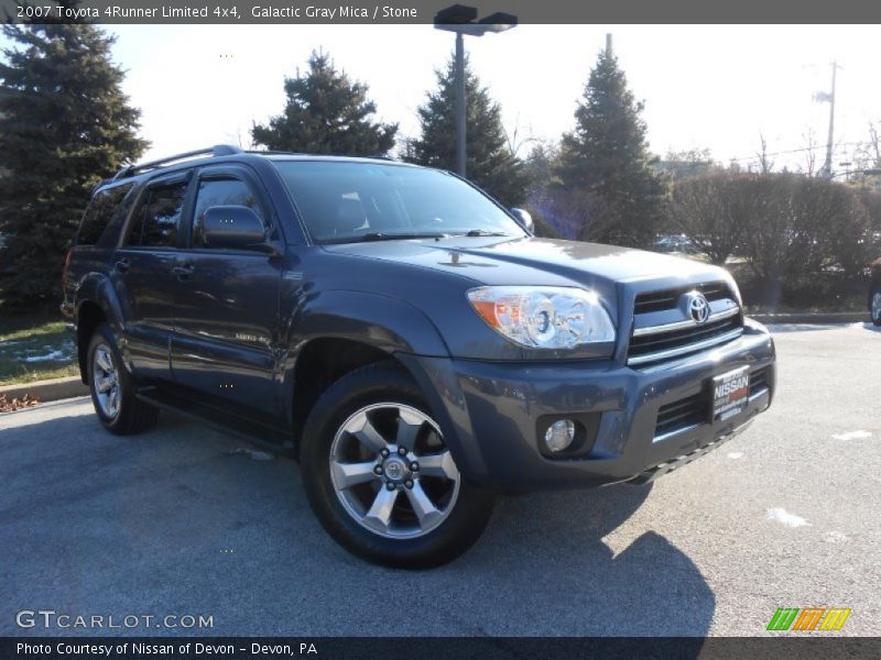 Galactic Gray Mica / Stone 2007 Toyota 4Runner Limited 4x4