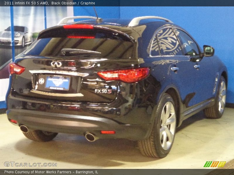 Black Obsidian / Graphite 2011 Infiniti FX 50 S AWD