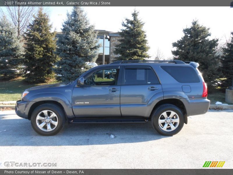 Galactic Gray Mica / Stone 2007 Toyota 4Runner Limited 4x4