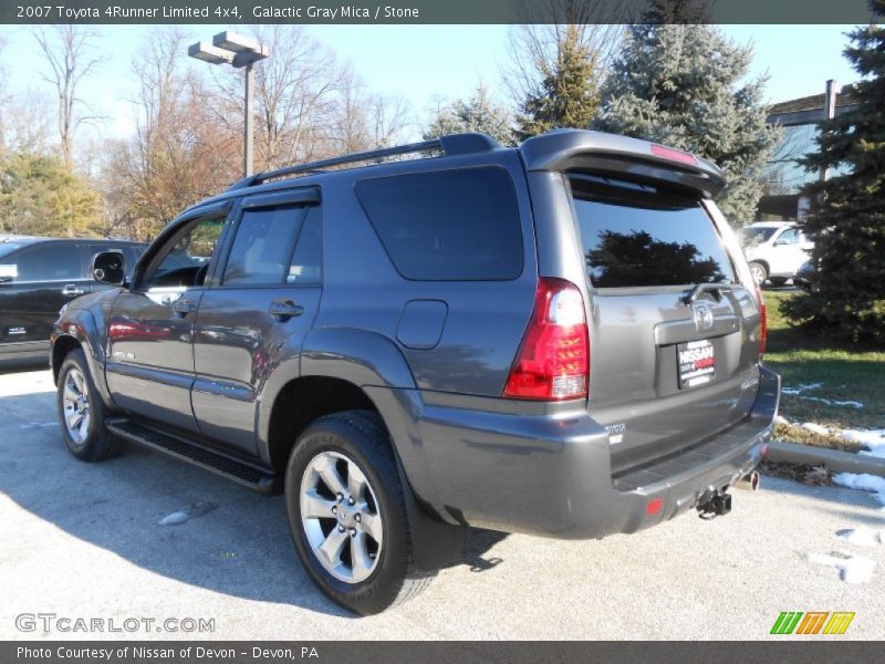 Galactic Gray Mica / Stone 2007 Toyota 4Runner Limited 4x4