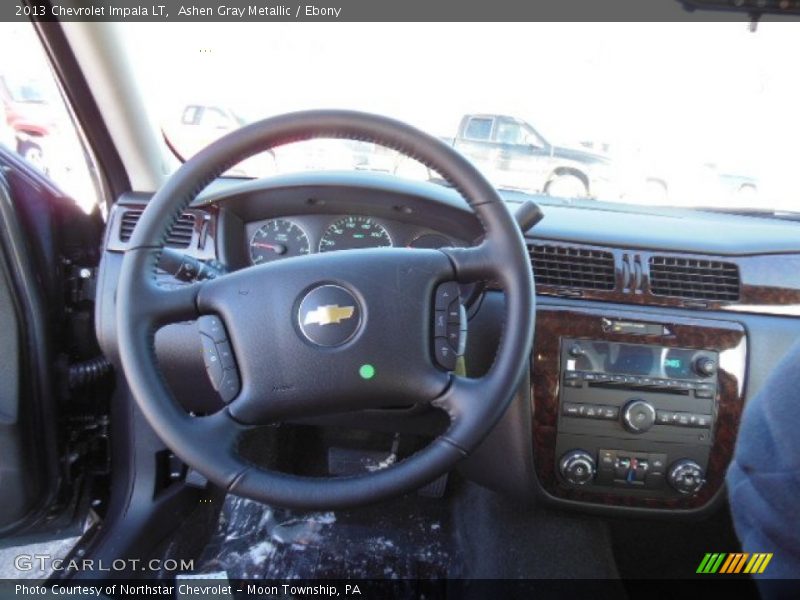 Ashen Gray Metallic / Ebony 2013 Chevrolet Impala LT